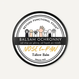 Beyond Functional Food  Balsam ochronny dla całej rodziny  Nose to Paw  60 ml