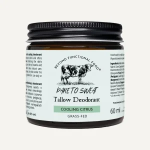 Beyond Functional Food  Naturalny dezodorant w paście Chłodzący Cytrus   60 ml