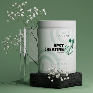 Best Lab BestCreatine Kreatyna Suplement diety wspierający wydolność fizyczną i pracę mięśni 500 g