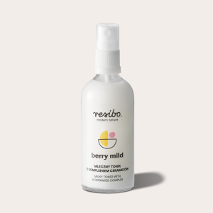 Resibo   Berry Mild Mleczny tonik z kompleksem ceramidów 100 ml