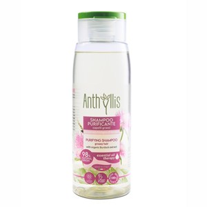 Anthyllis   Ekologiczny  Szampon do włosów przetłuszczających się z ekstraktem z łopianu   300 ml
