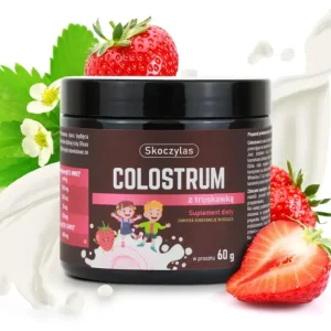 Skoczylas Colostrum z truskawką 60 g