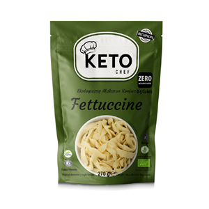 Keto Chef  Bezglutenowy makaron Konjac  Fettuccine  270 g