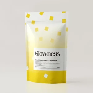 Glowness   Keto  Galaretka o smaku cytrynowym bez cukru i sodzików   350 g  (min. 50 porcji)