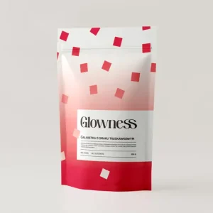 Glowness  Keto Galaretka  o smaku truskawkowym bez cukru i sodzików  350 g  (min. 50 porcji)