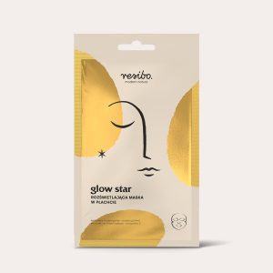 Resibo   Glow Star  Rozświetlająca maska w płachcie   1 szt